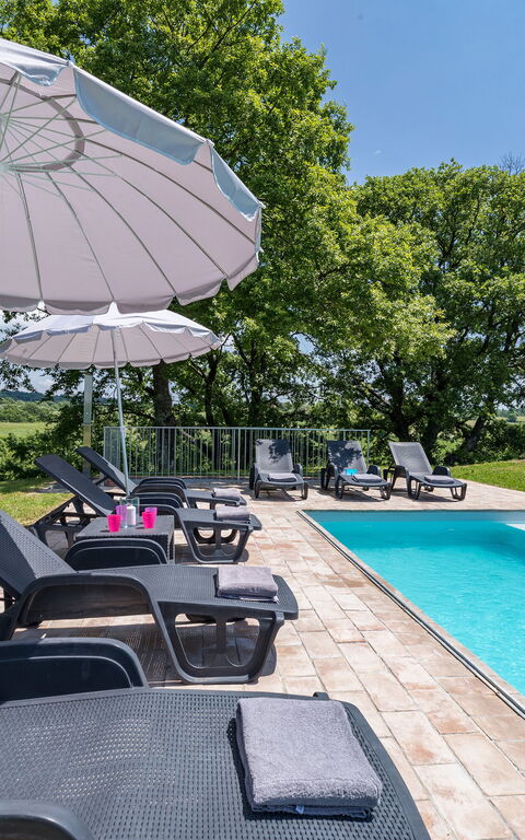 Villa a Casa di Giovanni: Have, pool, Udendørs, Udvendige