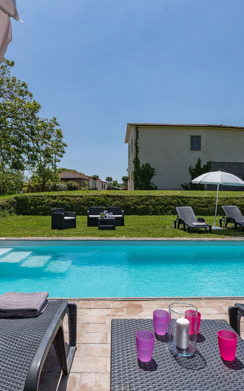 Villa a Casa di Giovanni: Have, pool, Udendørs, Udvendige