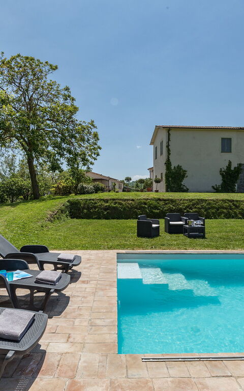 Villa a Casa di Giovanni: Have, pool, Udendørs, Udvendige