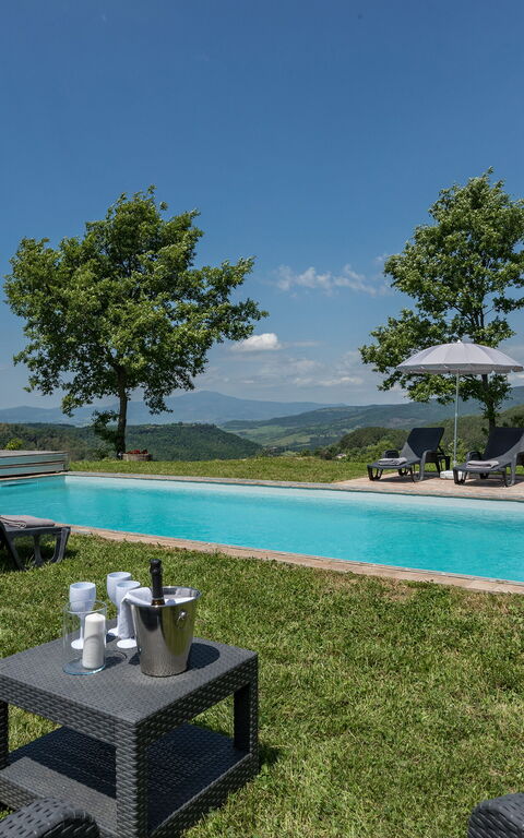 Villa a Casa di Giovanni: Have, pool, Udendørs, Udvendige