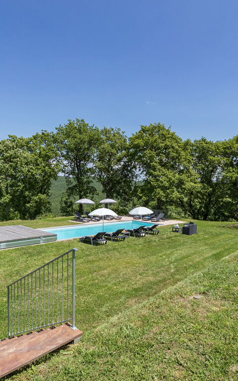 Villa a Casa di Giovanni: Have, pool, Udendørs, Udvendige