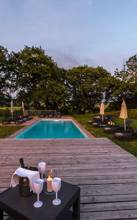 Villa a Casa di Giovanni: Have, pool, Udendørs, Udvendige