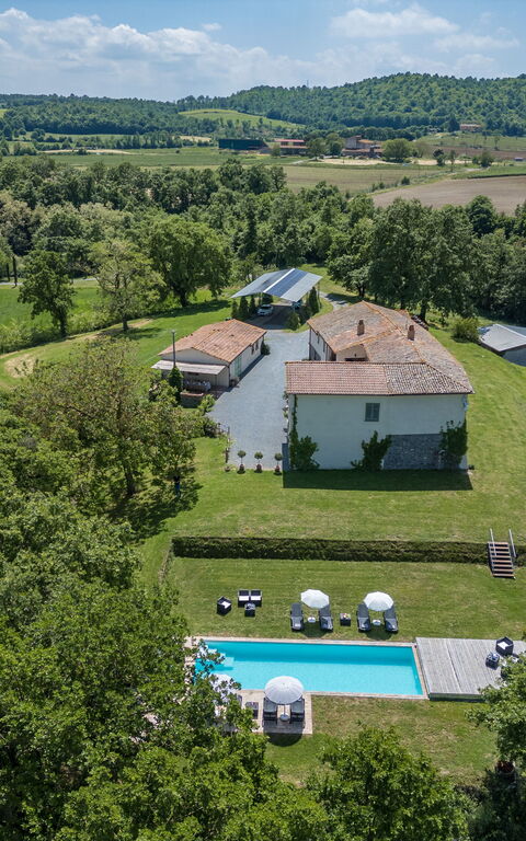 Villa a Casa di Giovanni: pool, Visninger