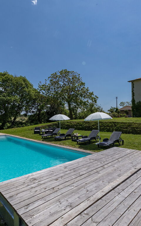Villa a Casa di Giovanni: Have, pool, Udendørs, Udvendige