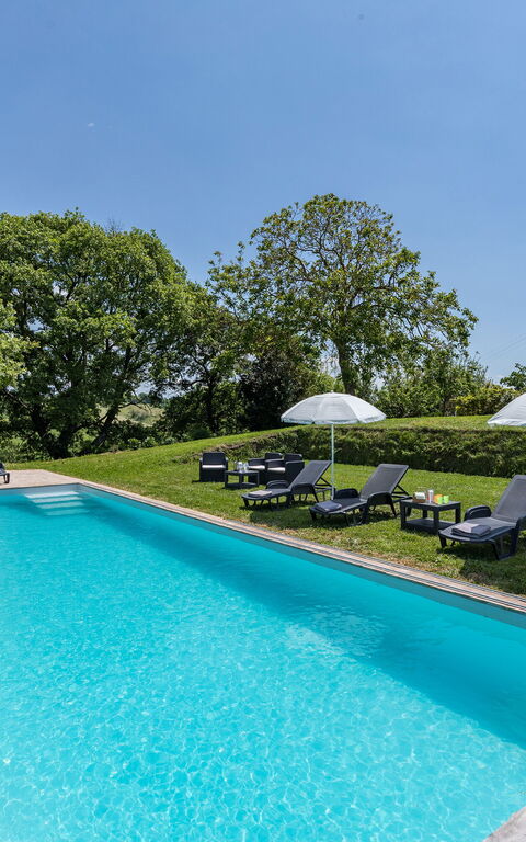 Villa a Casa di Giovanni: Have, pool, Udendørs, Udvendige