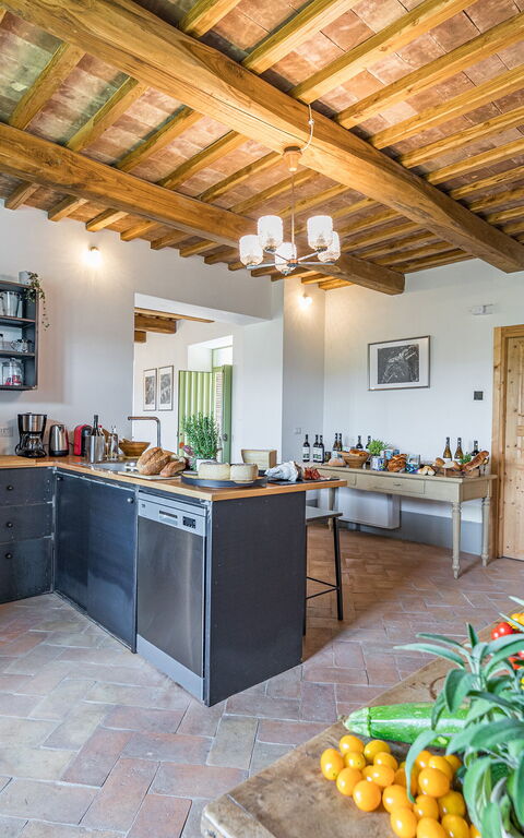 Villa a Casa di Giovanni: Køkken