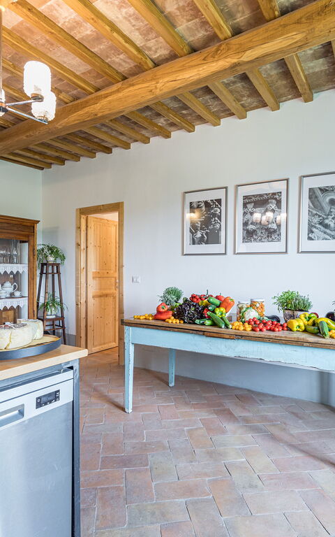 Villa a Casa di Giovanni: Køkken