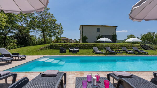 Villa a Casa di Giovanni: Have, pool, Udendørs, Udvendige